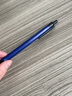 晨光圆珠笔A2中油笔水感顺滑黑蓝色油笔粗头0.7mm办公学生用圆株笔按动式教师红笔3002 蓝色40支 中油笔 实拍图