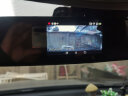 360行车记录仪后视镜前后双镜头高清倒车影像停车监控语音声控 双镜头套装+原装128G卡 实拍图
