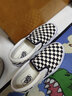 VANS范斯童鞋官方 Slip-On棋盘格亲子款舒适一脚蹬中大童帆布鞋 黑白棋盘格 32.5码 实测内长20.5cm 实拍图