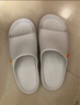 KENROLL科柔男女士浴室居家户外防滑拖鞋夜光家居凉拖鞋 星尘灰 39/40  实拍图