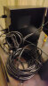 绿联 六类网线 千兆高速网络宽带线 6类家用电脑笔记本路由器监控线 CAT6八芯双绞成品跳线黑色15米 实拍图