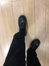 ZCVRR软底乐福鞋女2025春夏季新款复古百搭jk单鞋配裙子英伦风小皮鞋女 黑色 38 (240mm) 实拍图