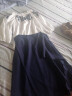 欧迪惠法式连衣裙女装2024年夏季新款小香风套装裙新中式刺绣雪纺裙子女 蓝白 S 实拍图
