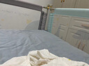 七彩博士婴儿床围栏床护栏儿童挡板宝宝安全防摔防掉垂直升降床1.8米2通用 蓝色海底世界【30档调节】 2.2米（单面） 实拍图