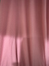 兰缦尼 睡衣女夏季薄款冰凉短袖睡裙冰丝透气宽松家居服可外穿睡裙 粉色 均码(建议80-140斤) 实拍图