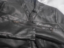 花花公子（PLAYBOY）外套男皮衣男士夹克春秋季新款立领中青年皮夹克韩版潮流帅气 yunhubao-8802黑色(常规款) 2XL (135斤-155斤) 实拍图