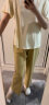 红豆居家（Hodohome）纯棉睡衣女夏季抑菌短袖舒肤家居服JCJ330 淡奶绿 165/88A  晒单实拍图