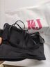 KJ前扣无痕内衣女小胸聚拢收副乳防下垂上托交叉双肩带美背文胸夏季 黑色【单文胸】 75B 实拍图