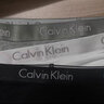 Calvin Klein内衣女士三条装经典提花腰边ck舒适棉质微弹性感比基尼三角内裤女 MPI-太空黑/椰青灰/月光白 3条 XS 实拍图