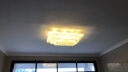 思洛迪 客厅灯LED吸顶灯 现代简约水晶灯长方形灯具灯饰 长1.2米宽80高40 三层 遥控三色 晒单实拍图
