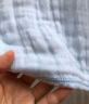 全棉时代婴儿浴巾 6层水洗纱布浴巾 宝宝纯棉大毛巾被盖礼盒 粉色95*95cm 实拍图