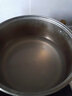 钢米 304不锈钢无孔原味蒸锅家用蒸饭实心蒸笼不串味煤气灶电磁炉通用 实拍图