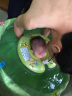 诺澳 婴儿游泳池大号家用室内儿童游泳桶免充气泳池宝宝洗澡桶 70x80cm底夹棉绿色款-均码脖圈 实拍图