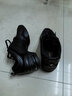三沙（Sansha）运动舞蹈鞋女广场舞跳舞跑步低帮透气网面软底H22M 黑+黑织带 35 实拍图