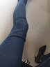 浪莎显高显瘦牛仔裤女士高腰春季紧身靴子长裤修身小脚裤弹力铅笔裤子 实拍图