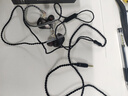 TRN BA5十单元纯动铁有线耳机入耳式发烧级HiFi耳机可换线设计 黑色-带麦 标配 实拍图