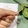 史迪芬18k彩金戒指女情侣钻戒金戒指618礼物生日礼物送女友轻奢款Ag 一对本地仓次日达莫比乌斯轻奢款Ag 实拍图