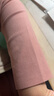 恒源祥【热销5W套】保暖内衣女双面磨毛中高领翻领打底衫 无痕-暗粉 实拍图