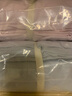 网易严选【新疆棉】天竺棉针织四件套 纯棉床上用品床单床笠被套床上用品 【AB面纯色】胭紫粉 1.5m床 床笠款 （被套200*230cm） 实拍图