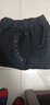 友家坊中年牛仔裤女加绒加厚冬直筒裤子松紧腰时尚宽松休闲高腰牛仔裤女 256黑色加绒 2XL （适合体重118-130斤） 实拍图