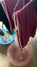 迪士尼宝宝（Disney Baby）儿童浴巾毛巾套装婴儿珊瑚绒裹巾洗澡巾两件套70*140cm草莓熊-红 实拍图