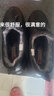 布瑞京男鞋冬季老北京布棉鞋加绒保暖防滑软底中老年爸爸鞋防水雪地鞋子 黑色（假系带）-22129 41 实拍图