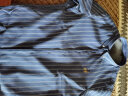诺贝尔保罗（NOBOLPAUL）保暖衬衫男加绒加厚男士衬衣时尚商务休闲中老年爸爸外套冬季上衣 BN8219 深蓝条纹 40 晒单实拍图