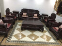 祥蕴阁红木家具印尼黑酸枝学名阔叶黄檀财源滚滚实木沙发客厅组合 实拍图