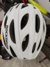 洛克兄弟（ROCKBROS） 骑行头盔带风镜一体男女山地车公路车安全帽眼镜骑行装备 透气款-白色（灰色镜片+帽檐） XL码（58-65cm） 实拍图