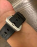 沛纳海沛纳海橡胶手表带黑色原装PAM441/359/437/393橡胶带24原厂针扣26 黑色+银扣 24mm 实拍图