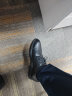 意尔康男鞋系带软底圆头皮鞋男时尚百搭气质商务正装鞋 97408W 黑色 42 实拍图