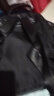 新款时尚韩版双肩包女包大容量轻便上班休闲小背包牛津布潮流帆布旅行背包 黑色 实拍图