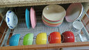 酷彩（Le Creuset）炻瓷19/23cm圆形碟 家用餐具水果盘甜品盘西餐盘沙拉盘餐盘 圆形碟石英粉 19cm 实拍图