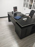 步厘（BuLi）老板桌总裁办公桌简约现代经理主管办公桌椅组合大班台办公家具 款式A(左侧柜) 1.8米老板桌 实拍图