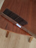 Imakara扫床刷家用鸡翅木卧室刷床除尘清洁扫炕笤帚沙发长柄软毛刷子 鸡翅木扫床刷子（直柄4排毛） 实拍图