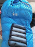 黑冰（BLACKICE） BLACKICE黑冰睡袋拒水鸭绒B700B1000户外露营成人保暖羽绒睡袋 蓝色 B-700克 L号【新标准】 实拍图