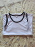 妙麦乐夏季韩版新款时尚字母印花吊带背心女外穿无袖T恤修身打底衫 白色【纯色】 均码 80-120斤 实拍图