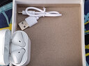 野蔷薇【华强北五代】Air适用苹果蓝牙耳机真无线双耳降噪运动iphone15/14/13/12华为vivo荣耀安卓 【旗舰版白色】智能触摸+磨砂 实拍图