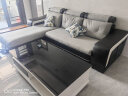 皇系（HUANGXI） 沙发 三防科技布沙发组合沙发客厅大小户型简约现代布艺实木家具 二件套2.7米 【乳胶+独立弹簧座包】科技布 实拍图