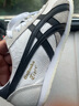 Onitsuka Tiger鬼塚虎RUNSPARK春夏男女情侣款时尚休闲鞋小白鞋 白色/黑色 37 实拍图
