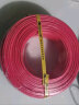 飞雕（FEIDIAO）电线电缆 BV2.5平方国标阻燃铜芯电线单芯单股铜线100米 红色火线 实拍图