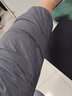 鸭鸭（YAYA）佟丽娅同款轻薄羽绒服男女同款短款休闲内胆薄款冬季保暖防寒外套 灰色-YE3C700311Y 170 实拍图