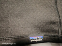 巴塔哥尼亚（Patagonia） 男士秋冬户外保暖舒适透气C3功能内衣上装Cap Mw Crew C3 44427 BLK L 实拍图