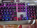罗品贡技机械键盘26键无冲金属104键发光防水吃鸡游戏键鼠套装 炫彩背光机械手感键盘+牧马人鼠标1代黑色 #6 实拍图