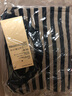 MUJI MUJI 男式 印度棉天竺编织 条纹短袖T恤 米色X横条 S 实拍图