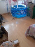 诺澳 加高加厚婴儿游泳池 幼儿童充气海洋球戏水池 新生儿游泳桶 100*80cm白色圆形【基本套餐】 实拍图