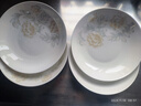 红牡丹 景德镇陶瓷碗盘组合中式西餐牛排盘家用菜盘创意碗具套装 一季花开饭盘4个 8英寸 实拍图