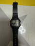 卡西欧（CASIO） 卡西欧(CASIO)小方块数显电子表狂飙安欣同款男防水学生运动手表 黑盘橡胶带AE-1200WH-1A 实拍图