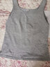 恒源祥2件装吊带背心女95棉夏季百搭白色内穿无袖上衣小背心打底衫 2件装(白色+灰色) M (160) 实拍图
