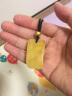 御蜜原矿琥珀蜜蜡原石吊坠手串戒指平安扣方牌圆珠裸石练手料手把件 C042901— 15.06克 （精修原石） 实拍图